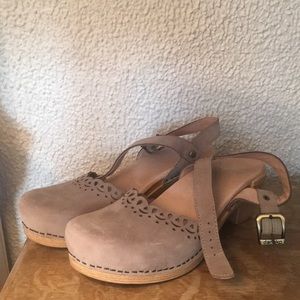 Dansko Grey Clogs